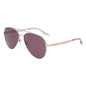 Lunettes de soleil Converse en métal doré
