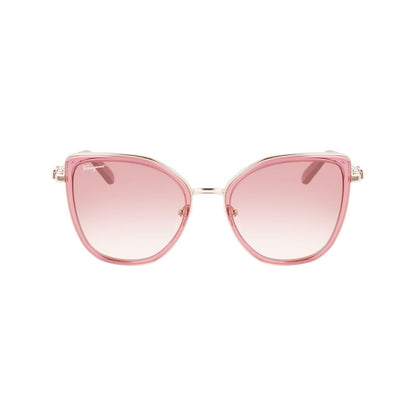 Lunettes de soleil en métal multicolore Ferragamo