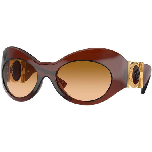 Versace Bruine Acetaat Zonnebril
