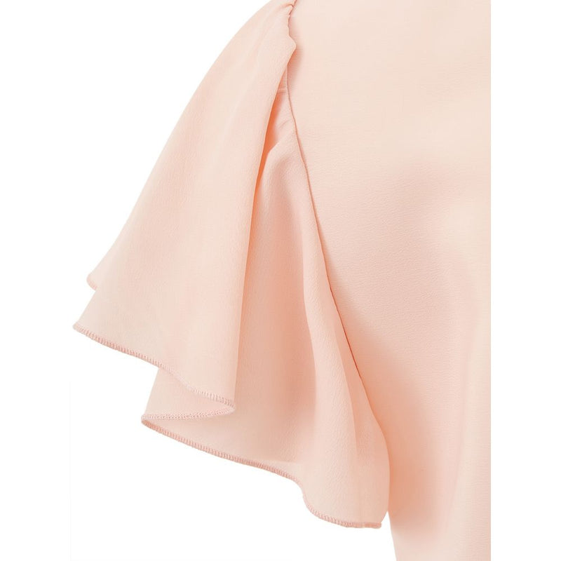 Lardini Elegant Pink Acetate Dress - Sophisticated Style