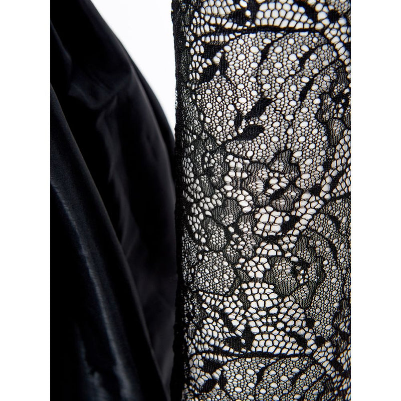 Lardini Elegant Black Polyester Dress for Upscale Events