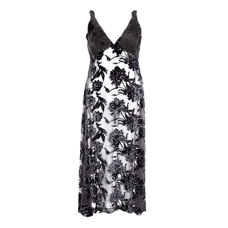 Lardini Elegant Black Viscose Dress for Women