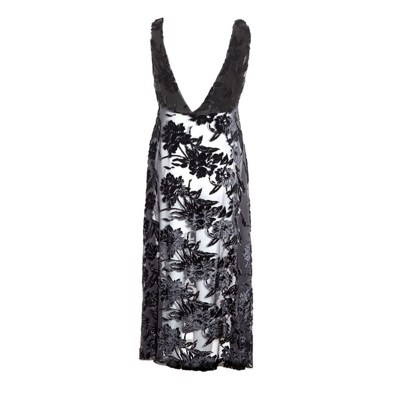 Lardini Elegant Black Viscose Dress for Women