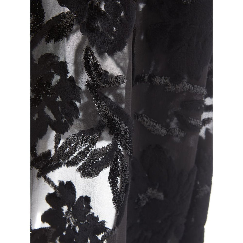 Lardini Elegant Black Viscose Dress for Women