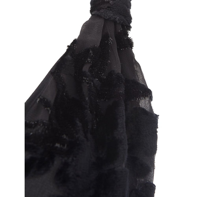 Lardini Elegant Black Viscose Dress for Women