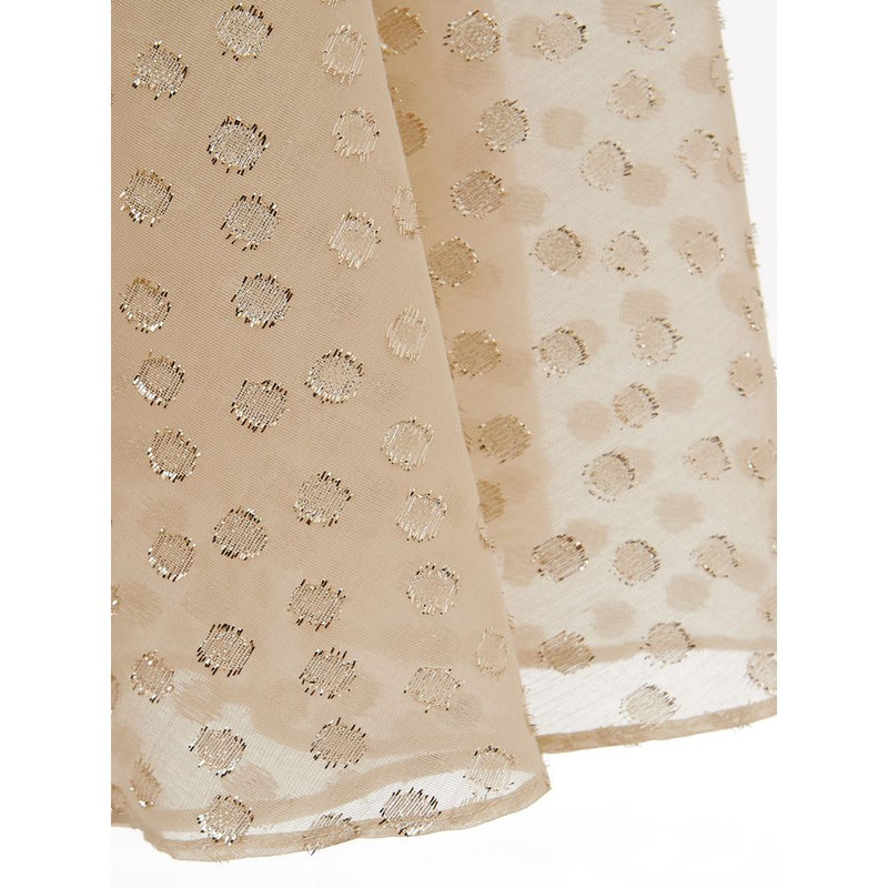Lardini Beige Cotton Elegance Dress - Versatile and Timeless