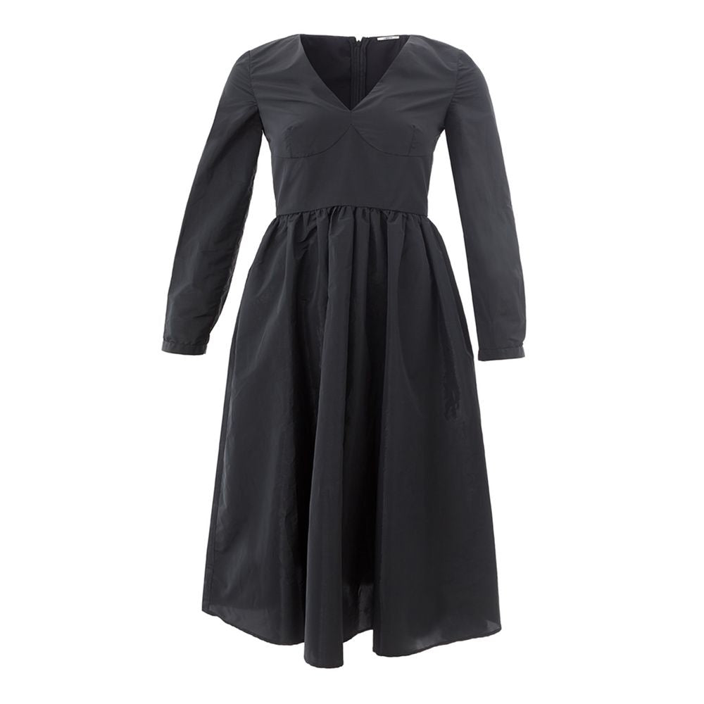 Robe Noire Élégante Lardini pour Femmes - Sophistication Intemporelle