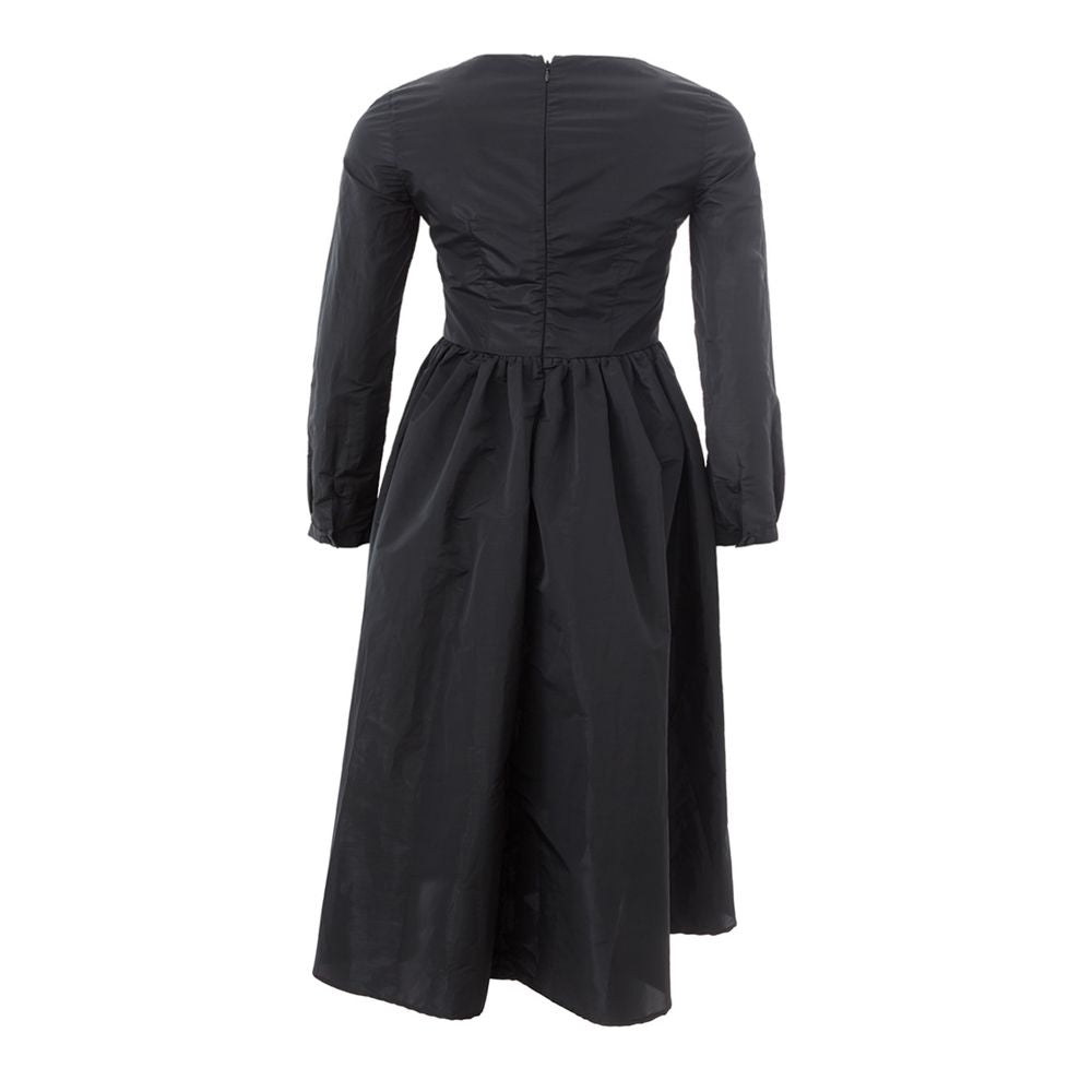 Robe Noire Élégante Lardini pour Femmes - Sophistication Intemporelle