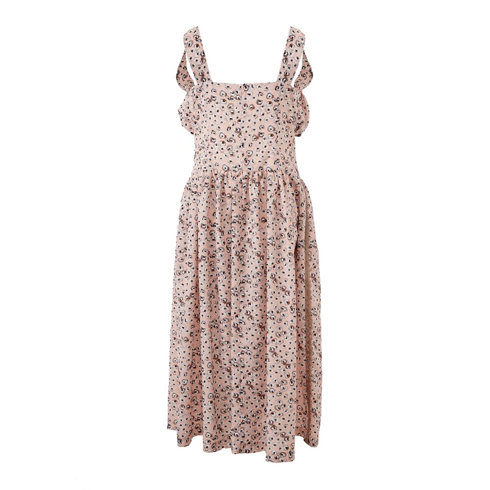 Robe Élegante en Acétate Rose Lardini pour Soirées