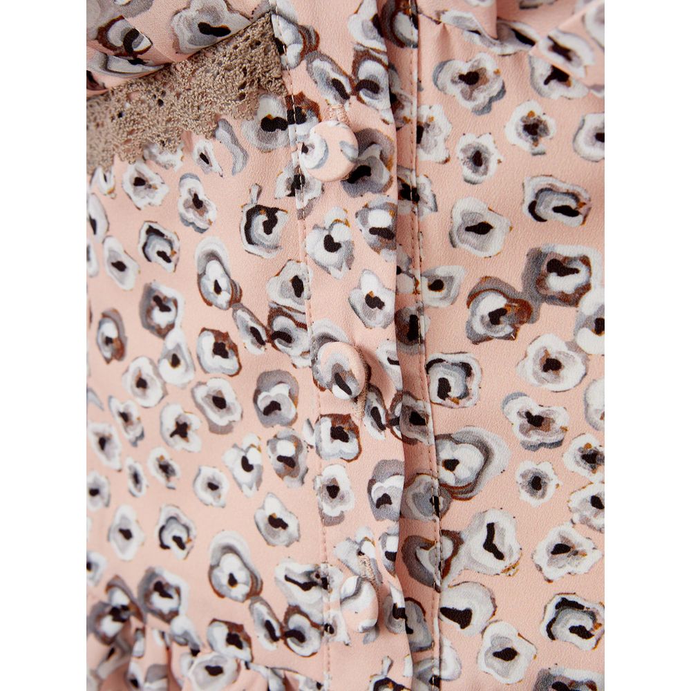 Robe Élegante en Acétate Rose Lardini pour Soirées