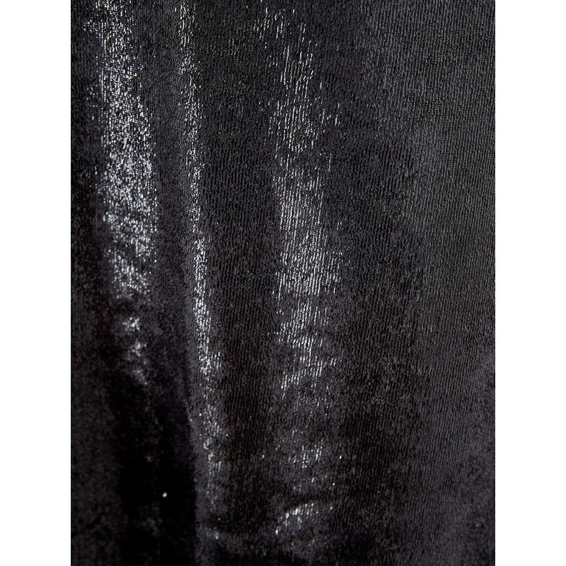 Lardini Elegant Polyester Black Dress - Timeless Italian Style