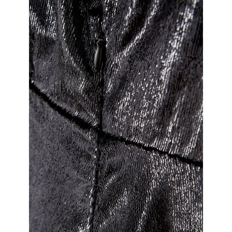 Lardini Elegant Polyester Black Dress - Timeless Italian Style