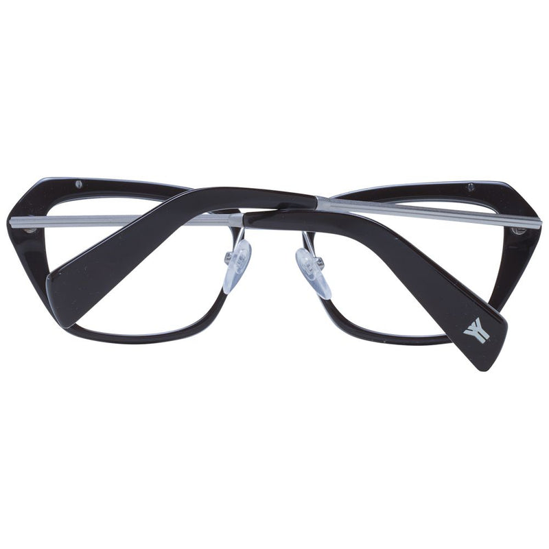 Yohji Yamamoto Black Women Glasses Frame - Chic Eyewear