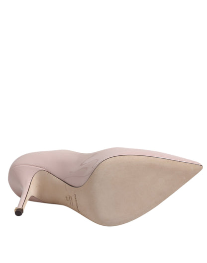 Dolce &amp; Gabbana roze lakleren pumps met stilettohak