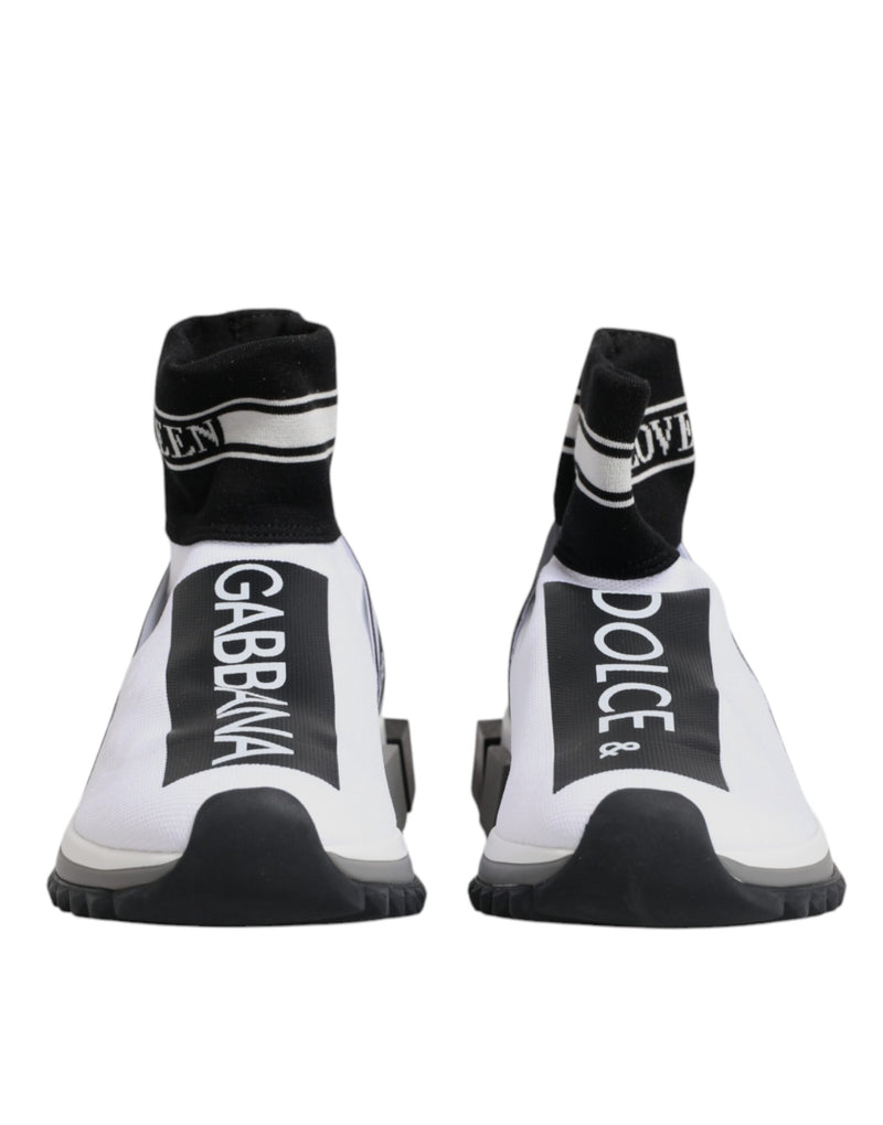Dolce & Gabbana Sorrento Slip-On Sneakers - Black & White