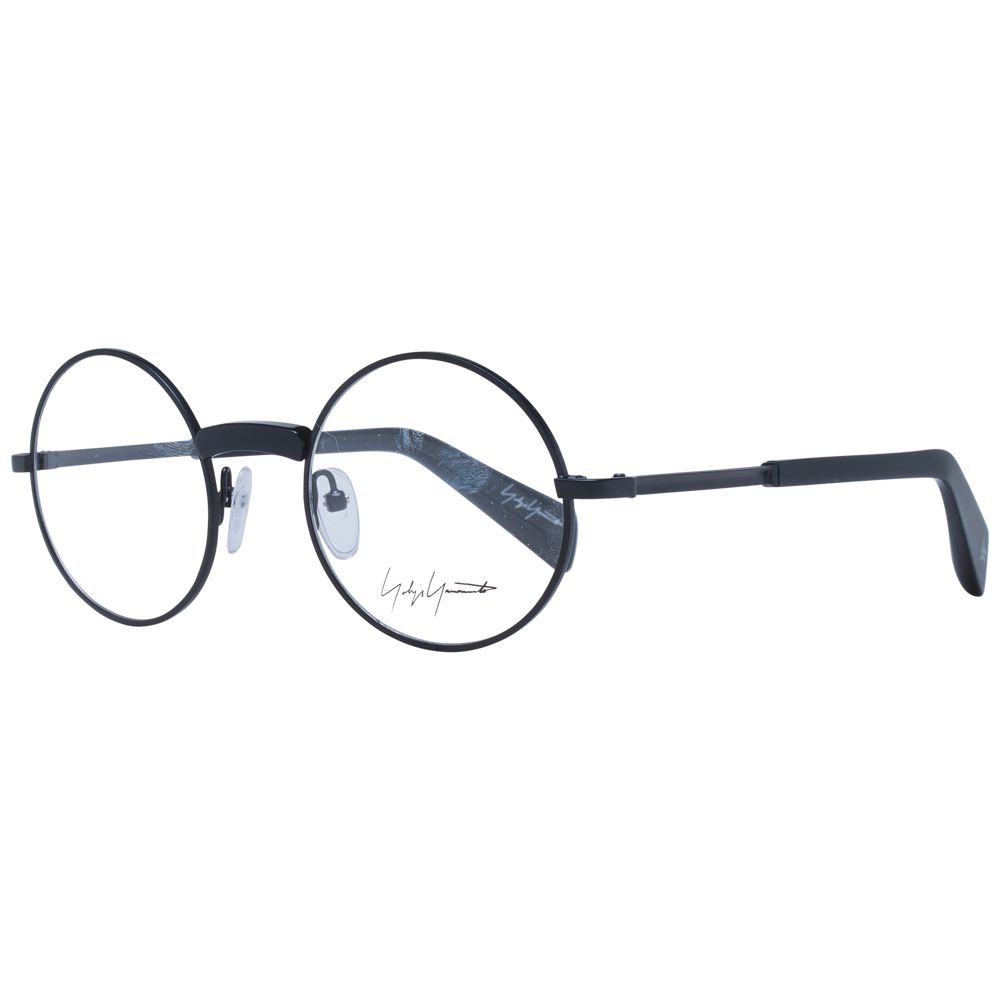 Monture de lunettes pour homme noire Yohji Yamamoto