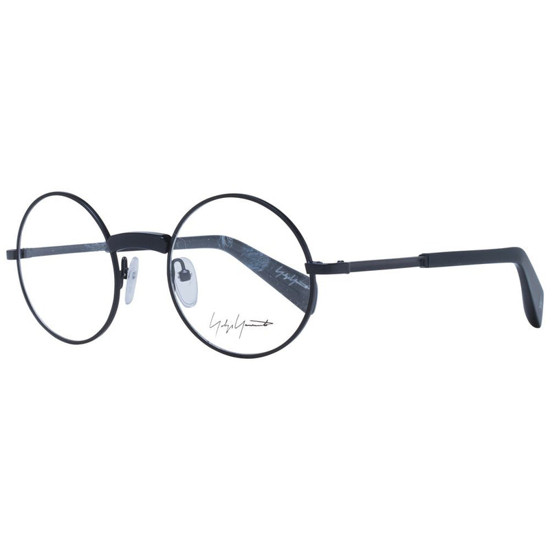 Monture de lunettes pour homme noire Yohji Yamamoto