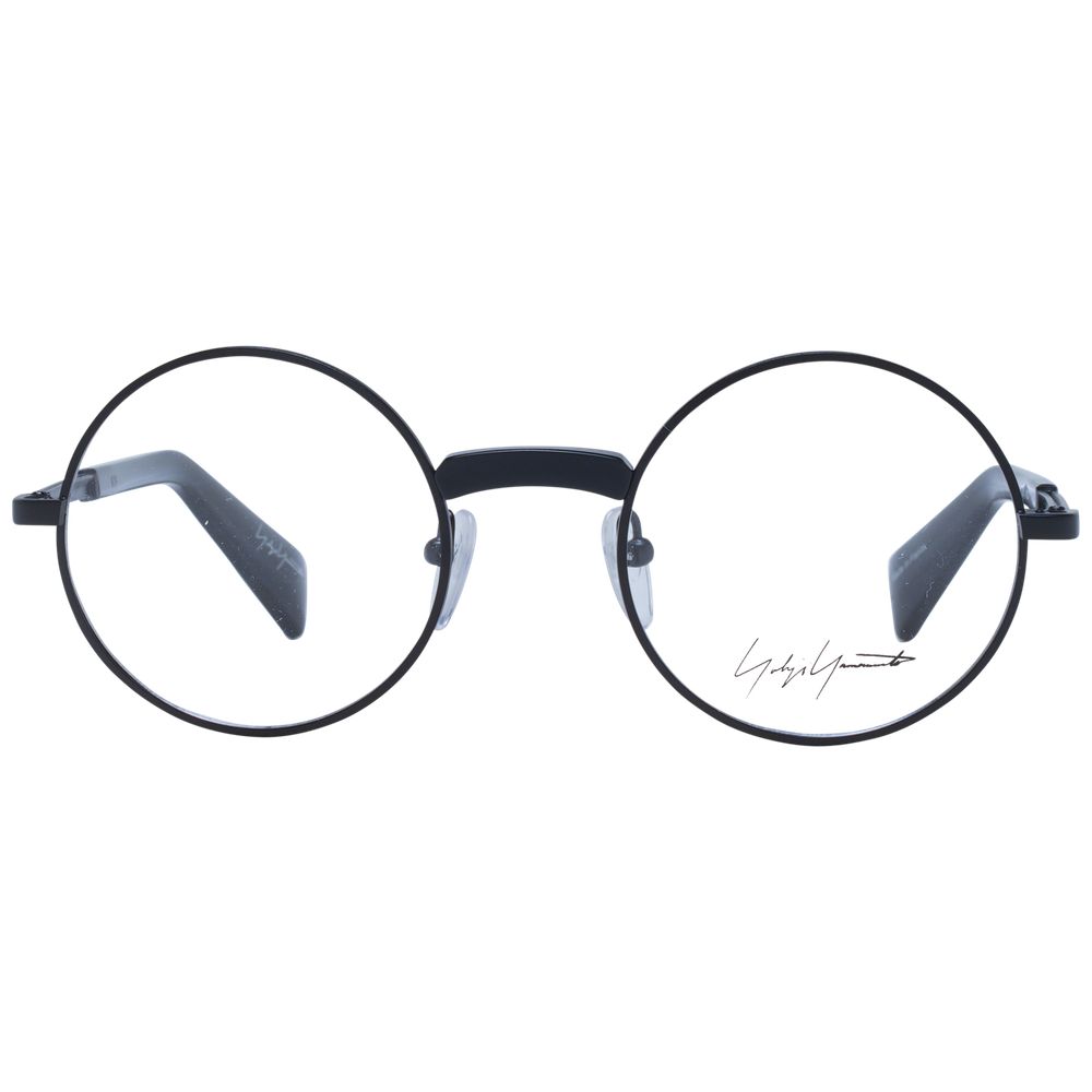 Monture de lunettes pour homme noire Yohji Yamamoto