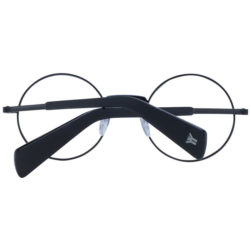 Monture de lunettes pour homme noire Yohji Yamamoto
