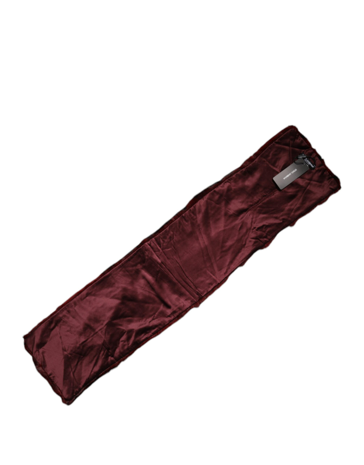 Écharpe en fourrure Dolce & Gabbana Noir Rouge