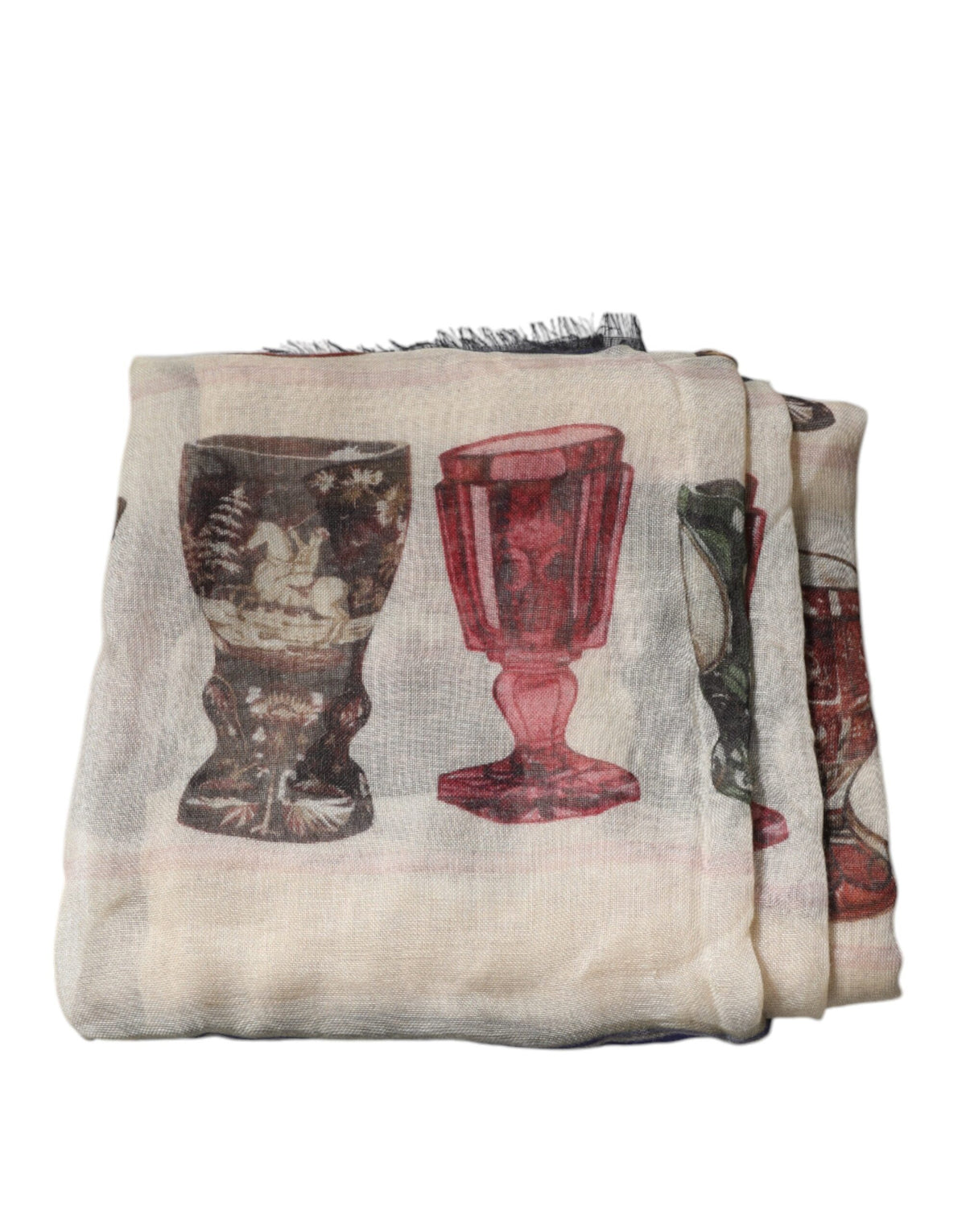 Dolce & Gabbana Foulard en Cachemire Multicolore