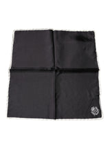 Foulard carré Dolce &amp; Gabbana à logo couronne noire