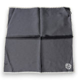 Foulard carré Dolce &amp; Gabbana à logo couronne grise