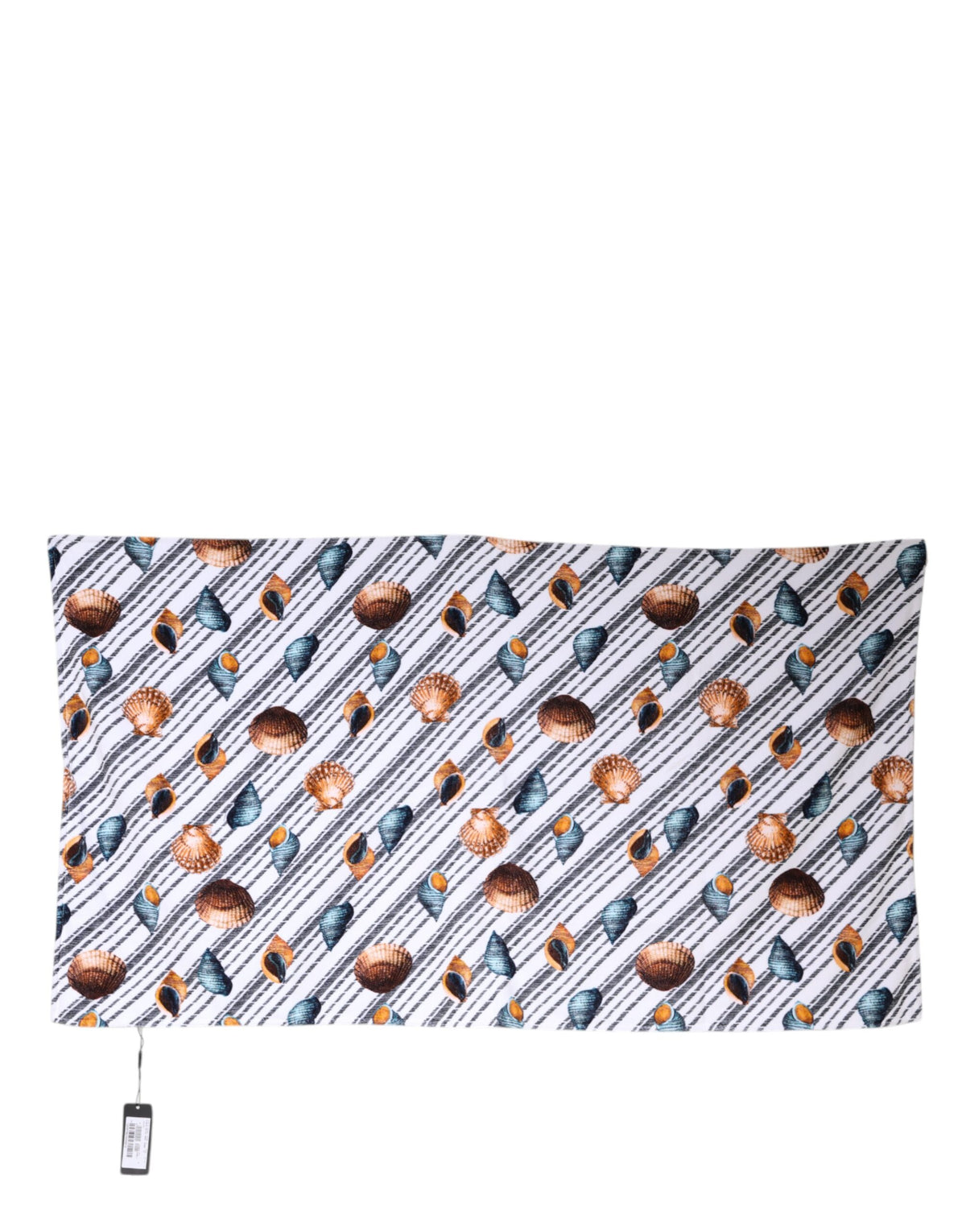Dolce & Gabbana Serviette de Plage Multicolore à Rayures Coquillages