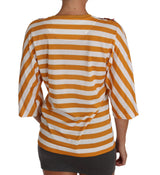T-shirt Dolce &amp; Gabbana blanc orange FIRENZE