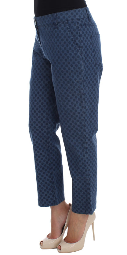 Jeans Capri à pois stretch Dolce & Gabbana