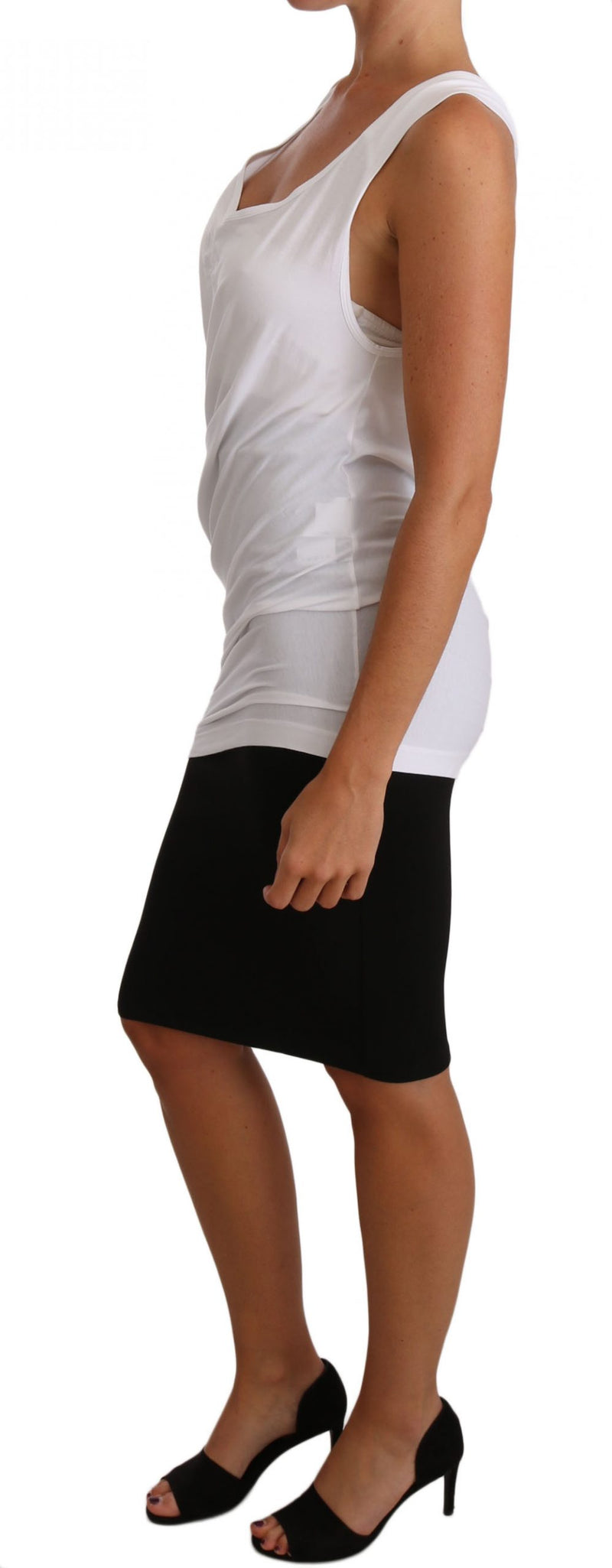 Débardeur blanc Cavalli T-shirt CAVALLI Jersey