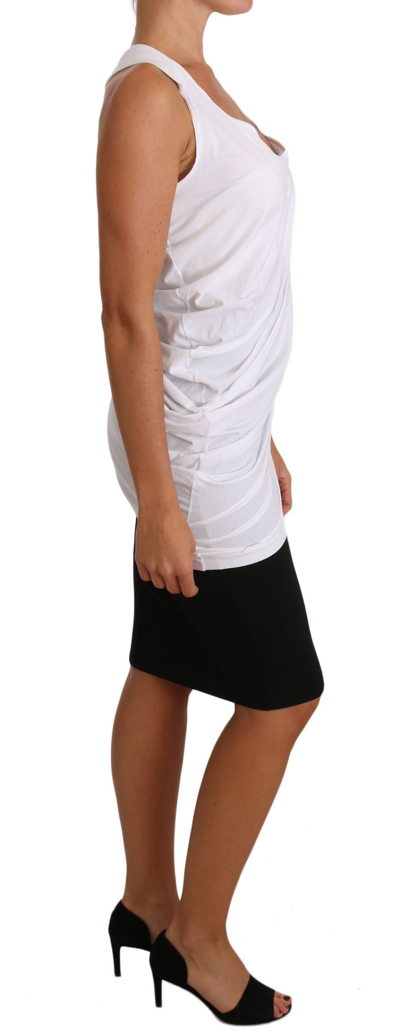 Débardeur blanc Cavalli T-shirt CAVALLI Jersey