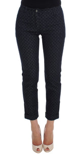 Jeans capri slim à pois de Dolce &amp; Gabbana