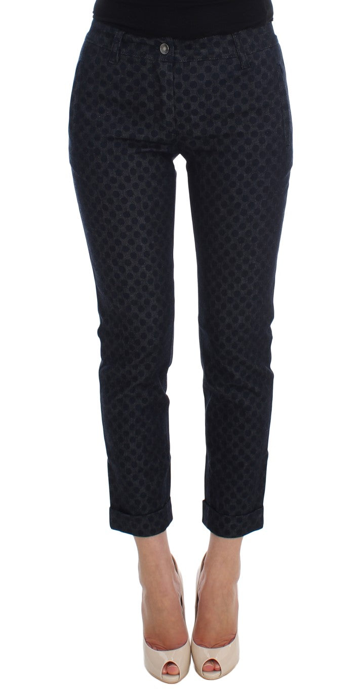 Jeans capri slim à pois de Dolce &amp; Gabbana