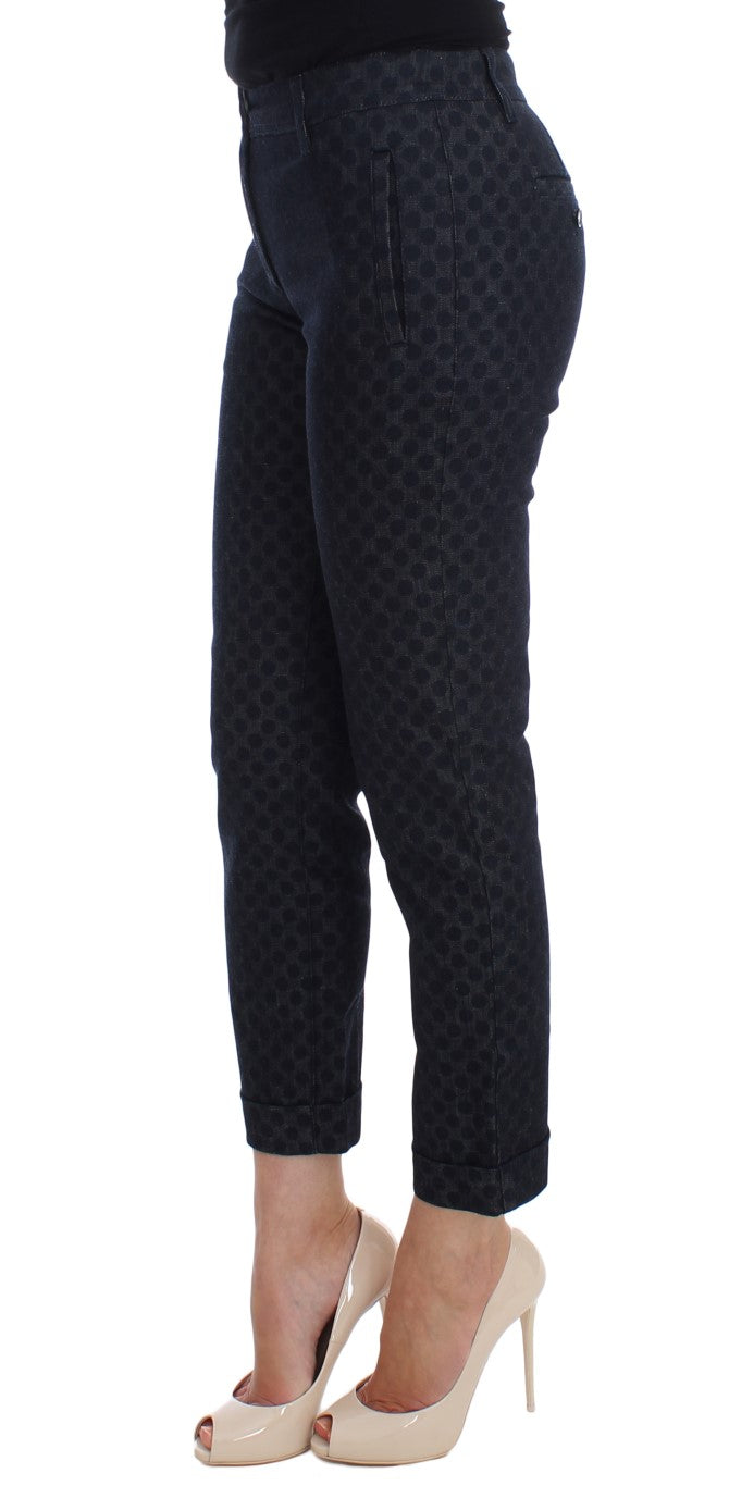 Jeans capri slim à pois de Dolce &amp; Gabbana