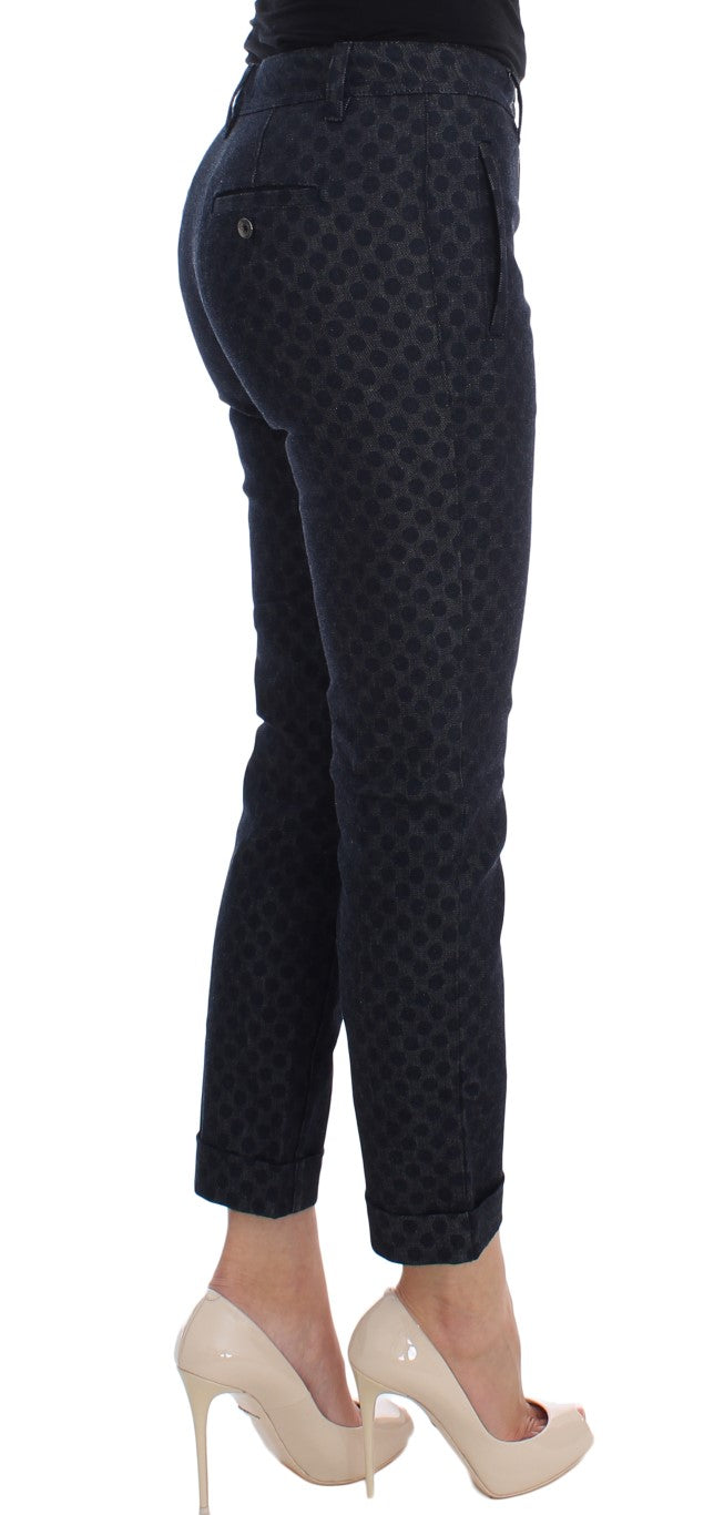Jeans capri slim à pois de Dolce &amp; Gabbana