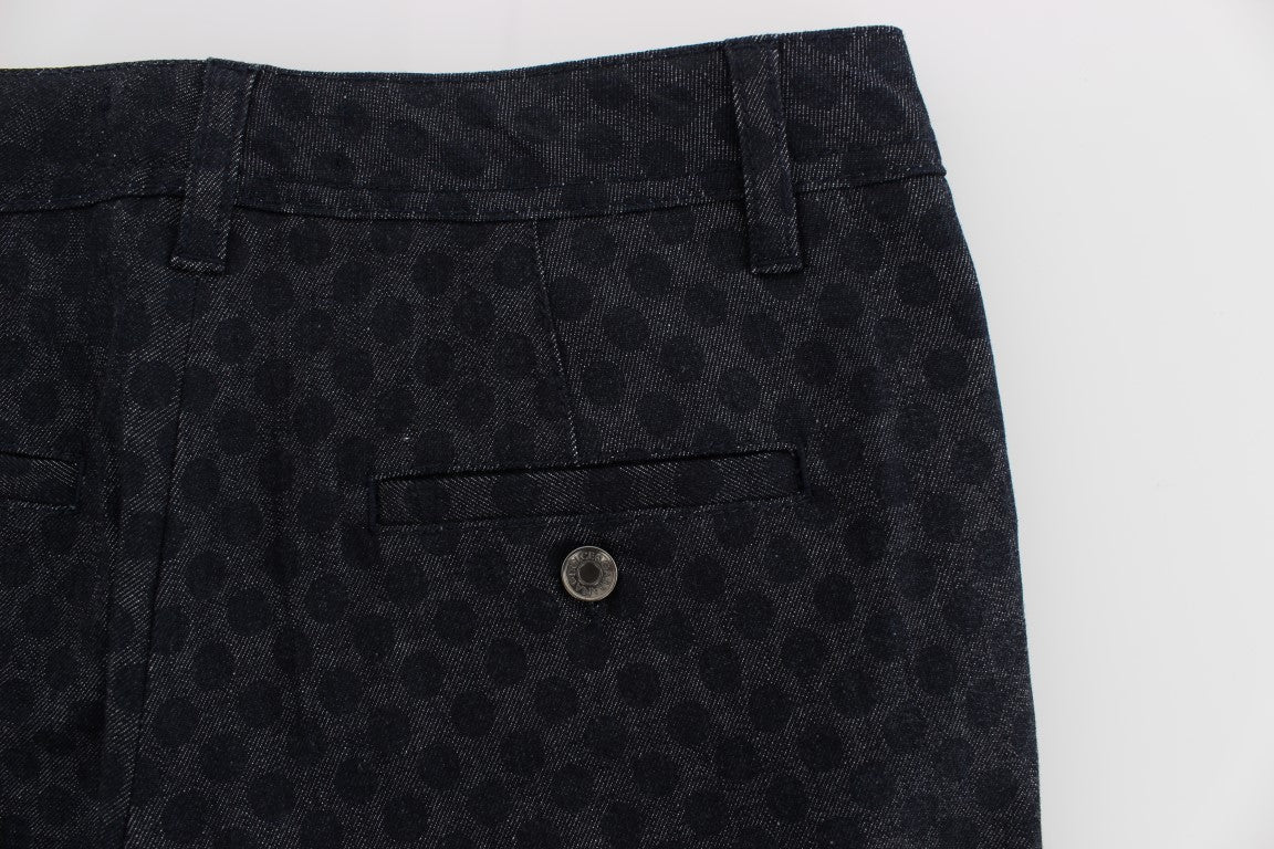 Jeans capri slim à pois de Dolce &amp; Gabbana