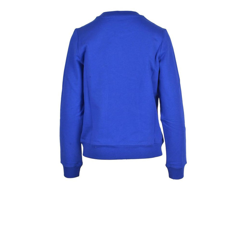 Love Moschino Blue Cotton Sweater for Women - Stylish & Comfortable