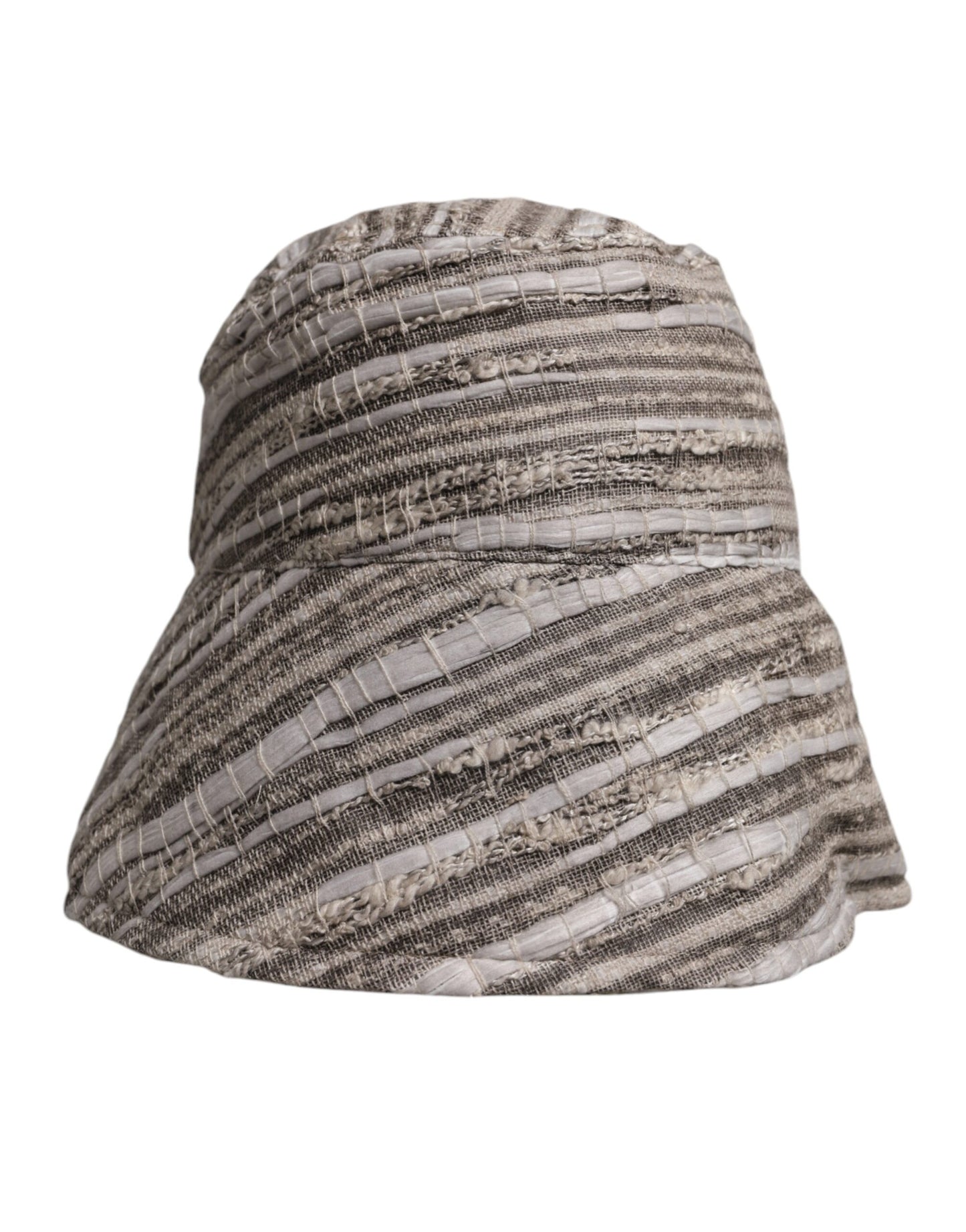 Dolce & Gabbana Multicolor Stripes Katoenen Bucket Cap