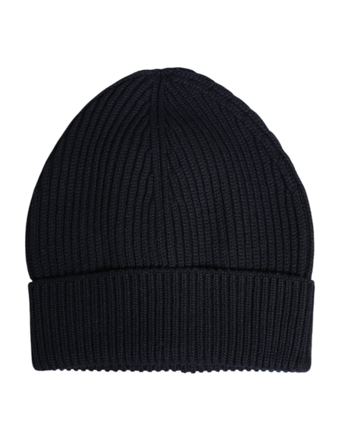 Bonnet d'hiver tricoté en cachemire noir Dolce &amp; Gabbana