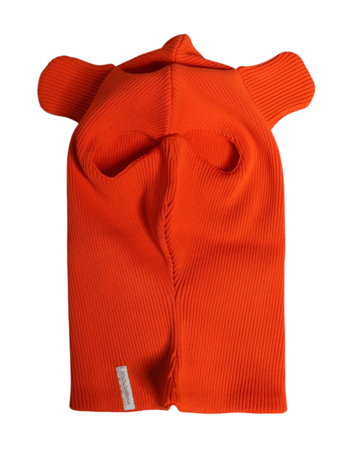 Cagoule en coton orange Dolce & Gabbana