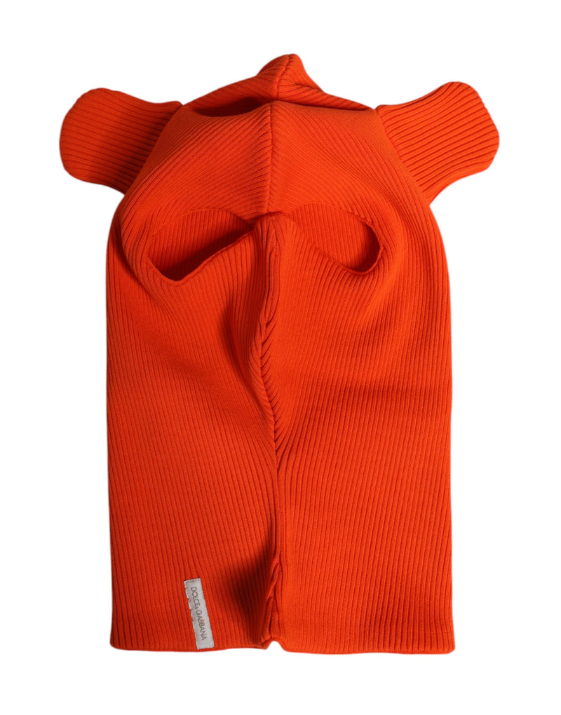 Cagoule en coton orange Dolce & Gabbana