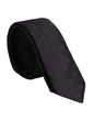 Cravate ajustable en soie Dolce &amp; Gabbana à cercles noirs