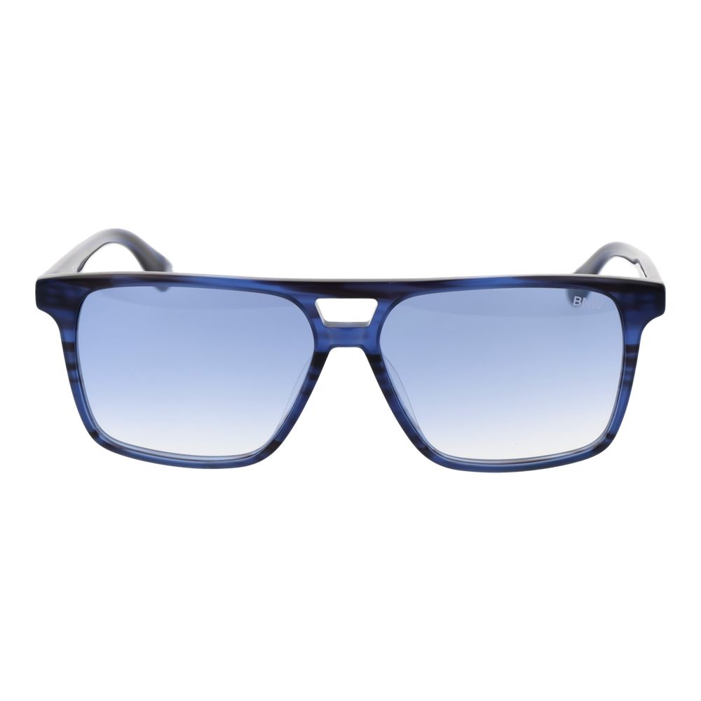 Lunettes de soleil bleues pour homme BMW