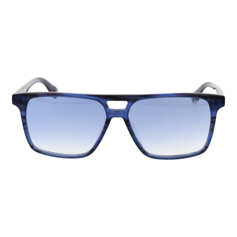 Lunettes de soleil bleues pour homme BMW