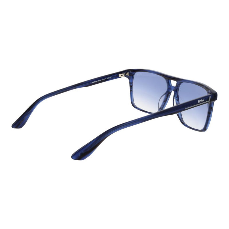 Lunettes de soleil bleues pour homme BMW