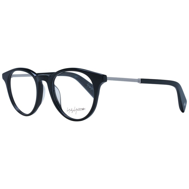 Monture de lunettes pour homme noire Yohji Yamamoto