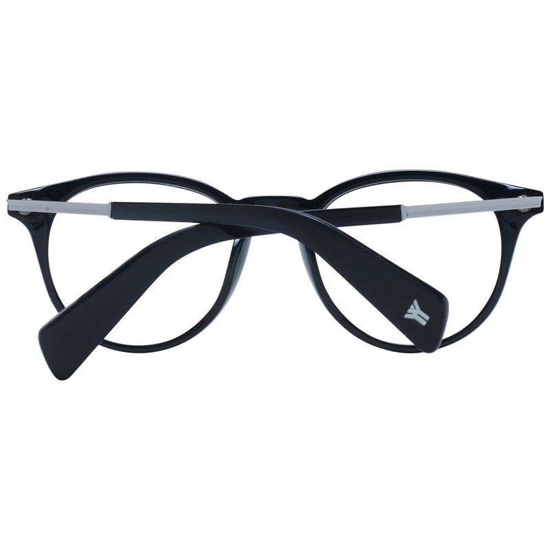 Monture de lunettes pour homme noire Yohji Yamamoto