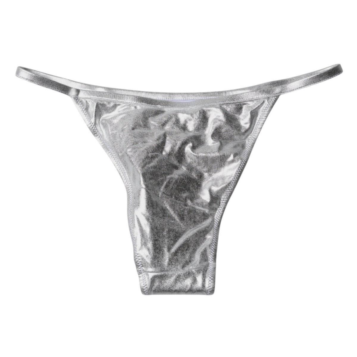 Dolce & Gabbana Silver Bikini Bottom Swimwear