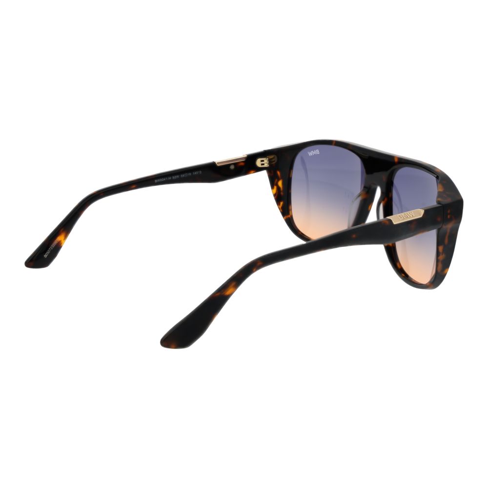 Lunettes de soleil pour homme BMW, couleur marron
